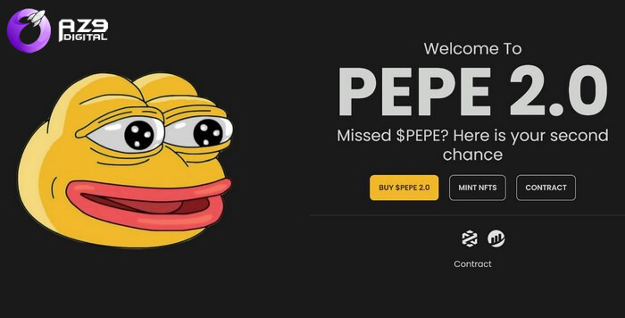 Pepe 2.0 là dự án tiền điện tử nổi bật được lấy cảm hứng từ meme Pepe